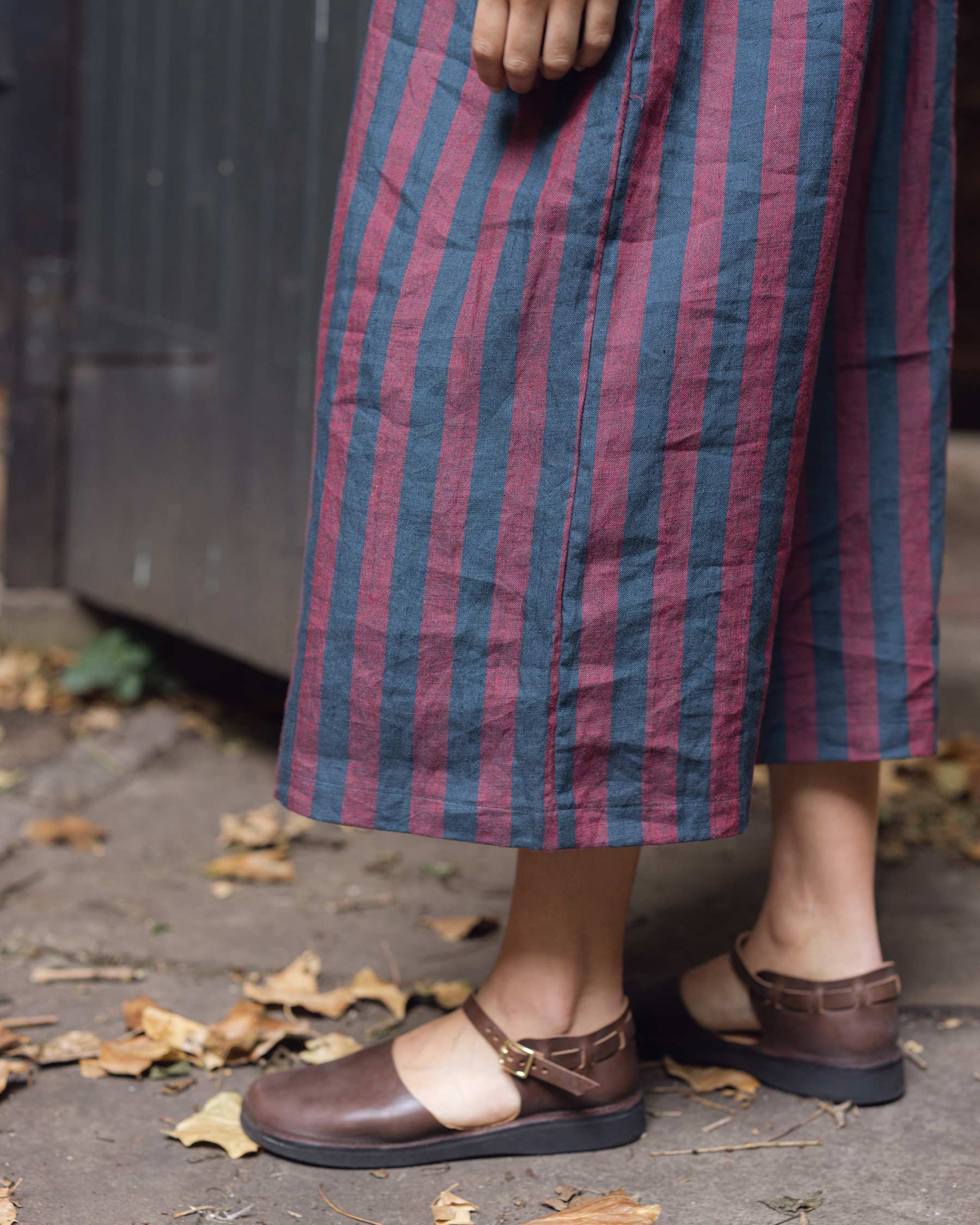 Brown Leather Mary Jane Shoes