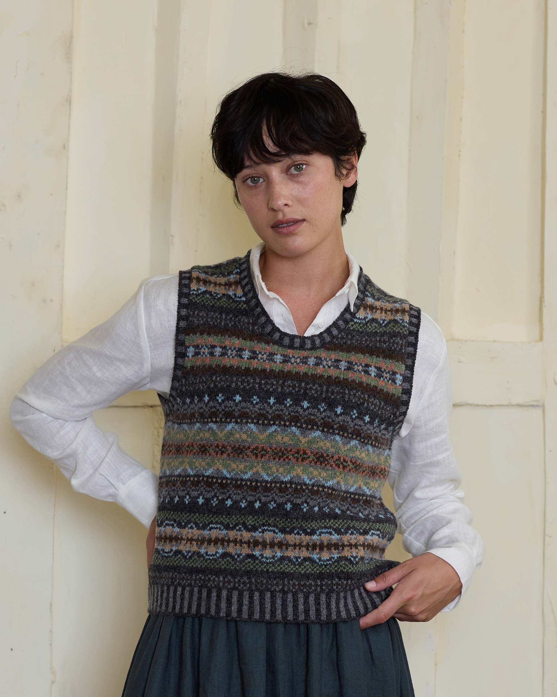 Fair isle wool hotsell