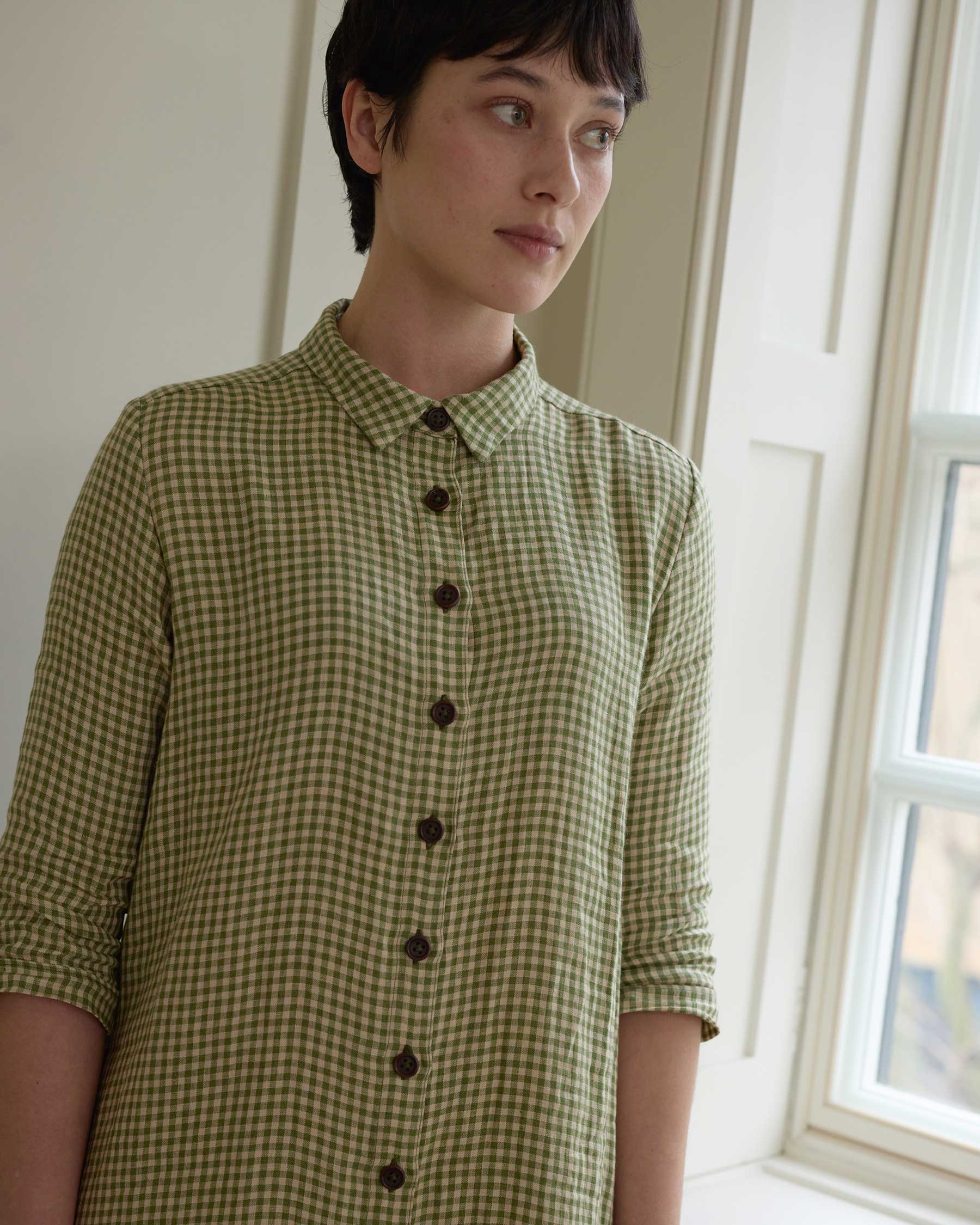 The Linen Shirtdress in Wimbledon | Pyne & Smith The Linen Shirtdress in Wimbledon | Pyne & Smith