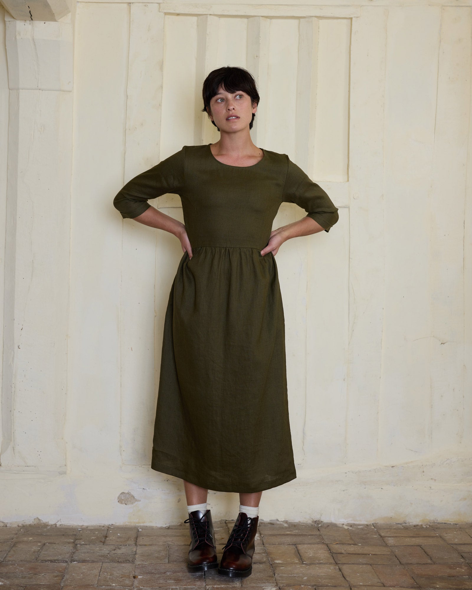 Linen house dress best sale