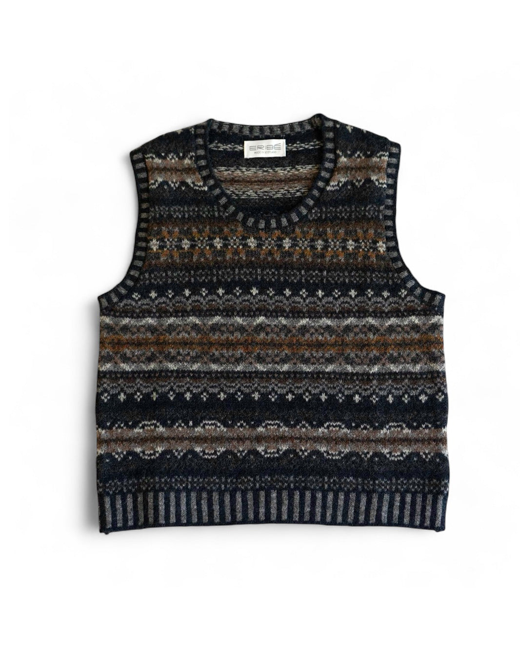 Fair Isle Vest in Caithness Shetland Wool