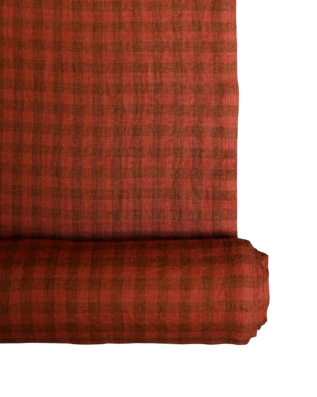 Ginger Check Linen