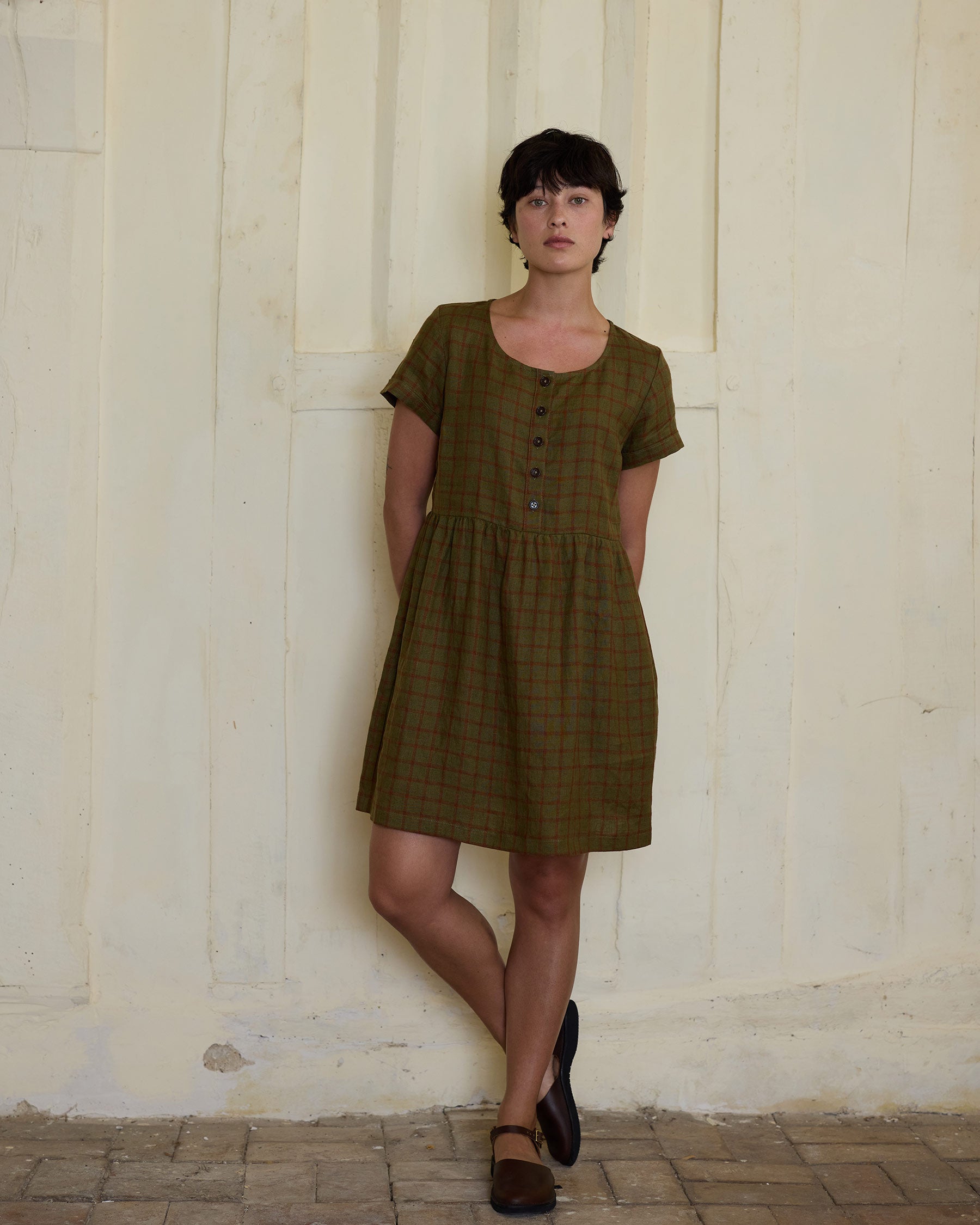 Timeless Linen Dresses with Pockets Pyne Smith