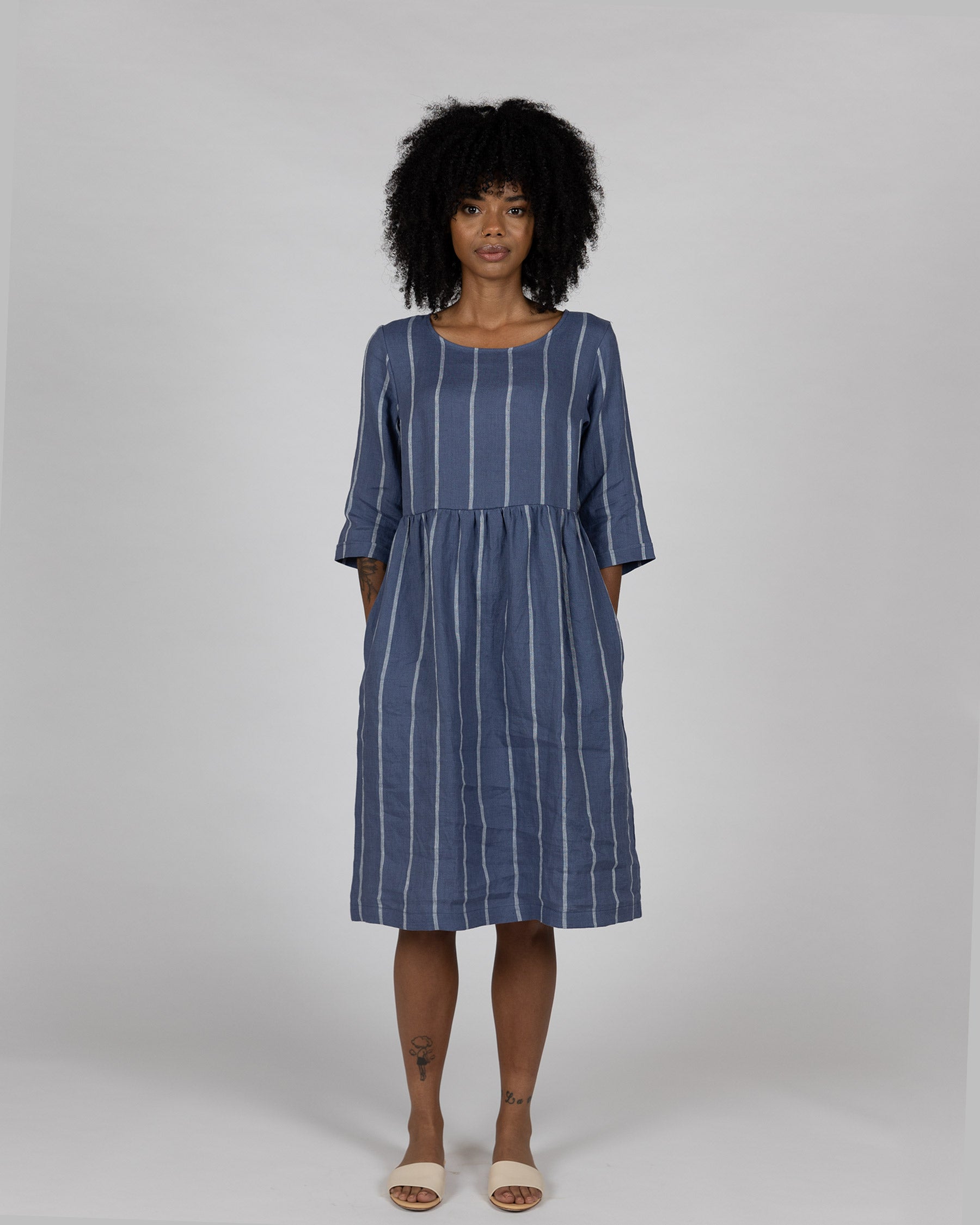 Timeless Linen Dresses with Pockets | Pyne & Smith