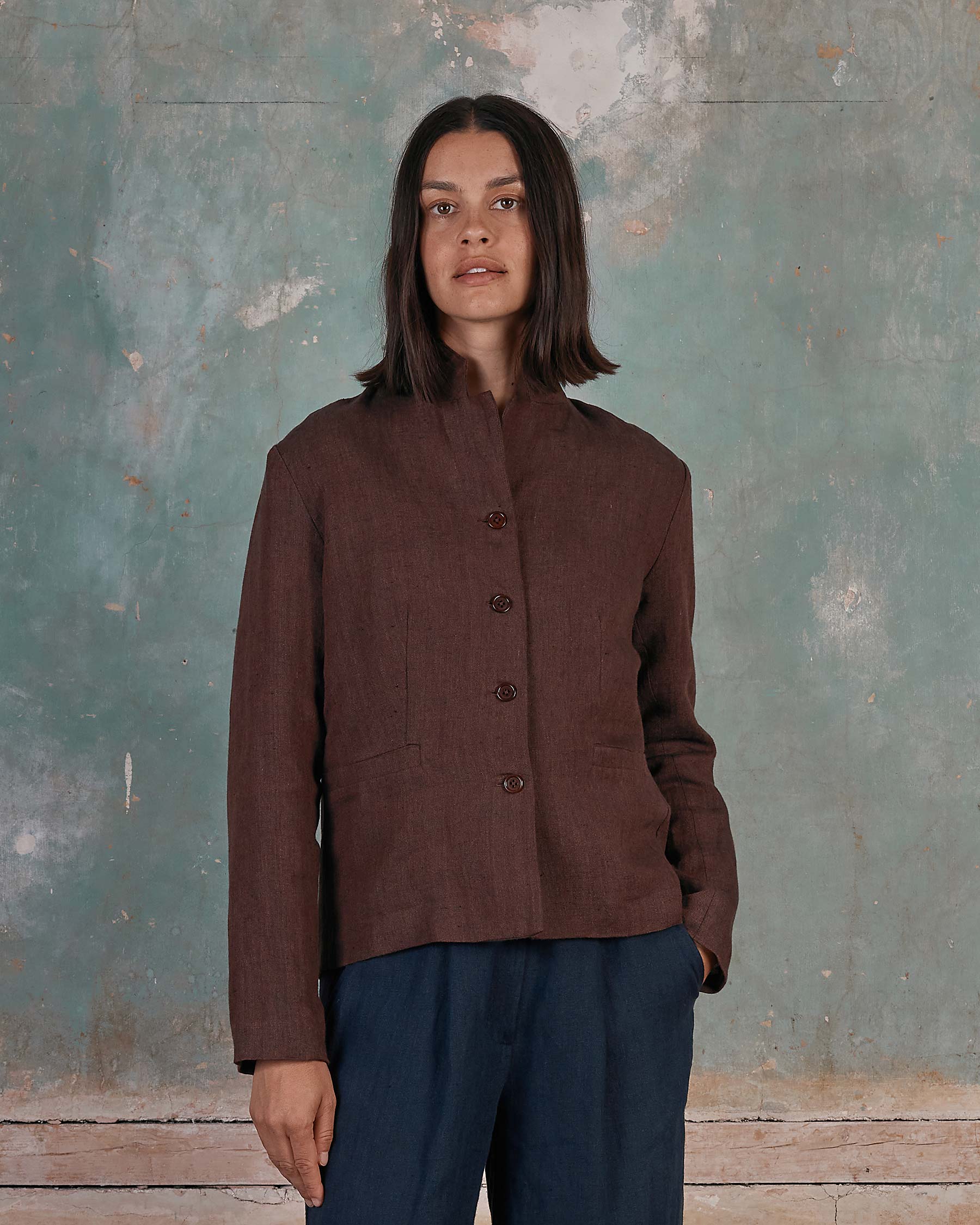 Tailored Linen Jacket No.10 in Worcestershire