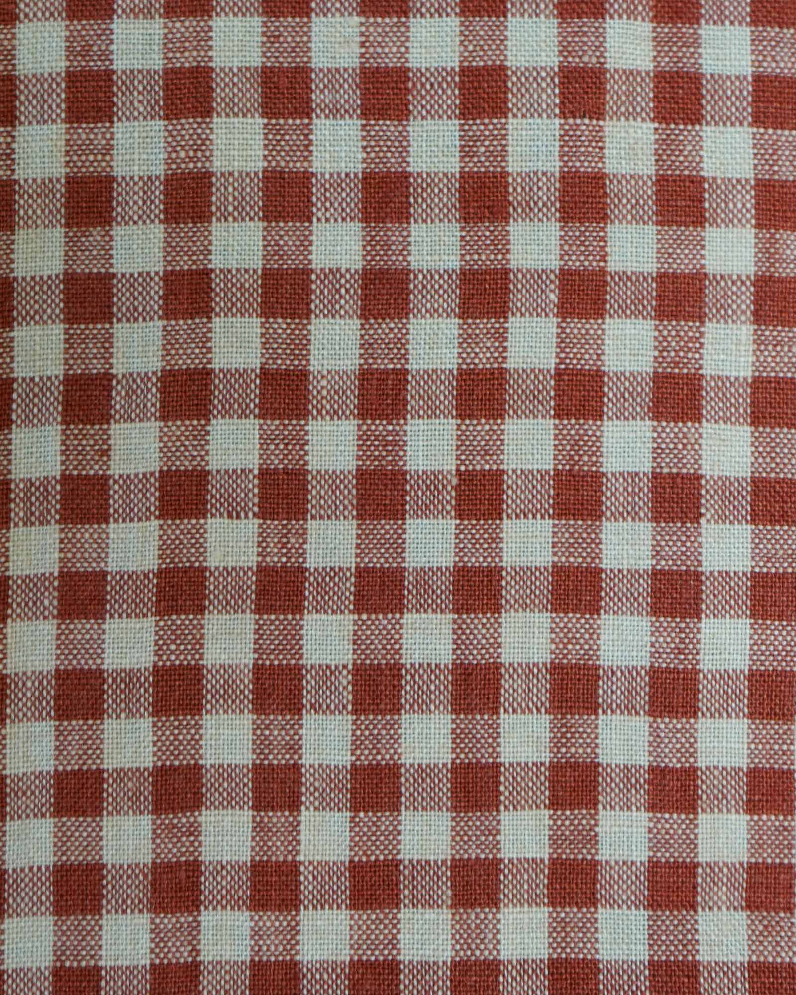 Voltaire Check Linen